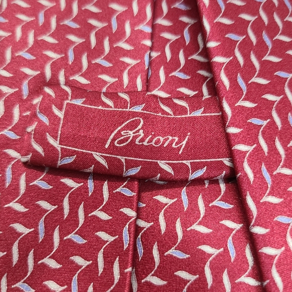 Brioni Silk Tie - Made In Italy - Picture 2 of 7
